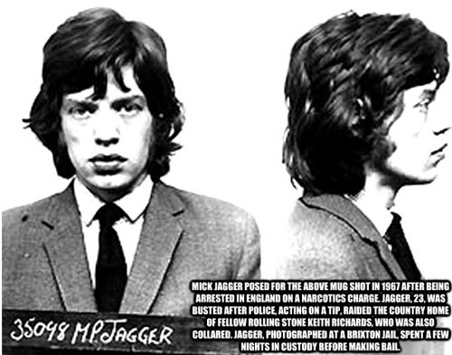 Mick Jagger's Arrest 1967